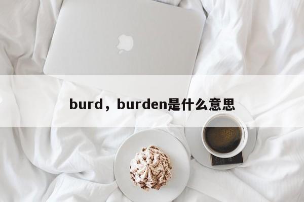 burd，burden是什么意思
