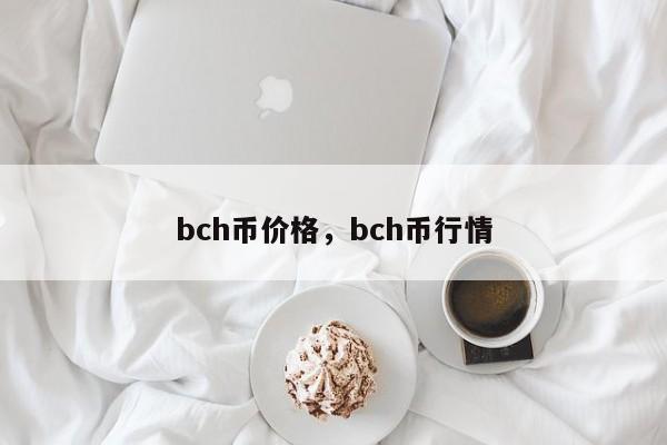 bch币价格，bch币行情