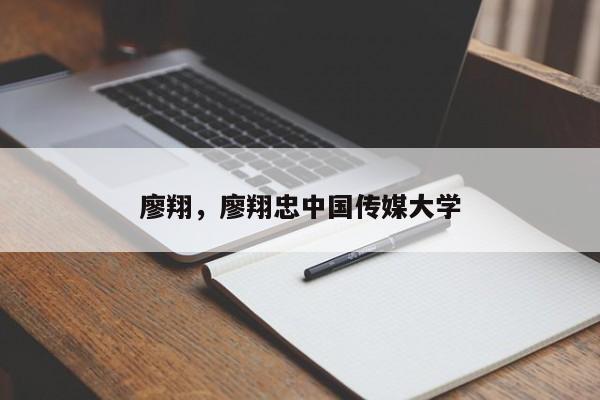 廖翔,廖翔忠中国传媒大学