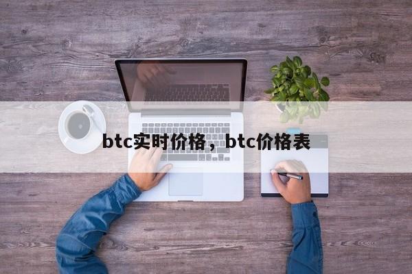 btc实时价格，btc价格表