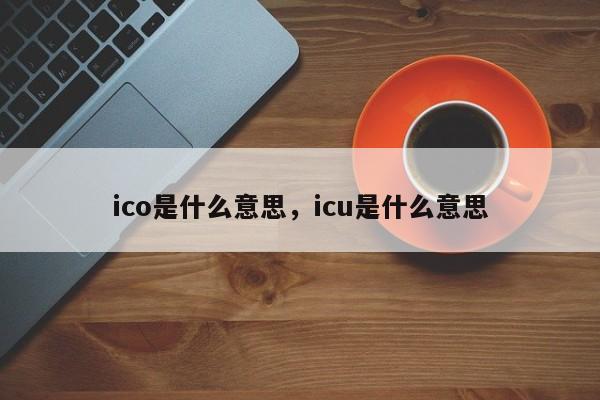 ico是什么意思，icu是什么意思