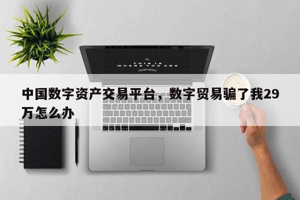 中国数字资产交易平台，数字贸易骗了我29万怎么办
